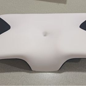 New Slow-rebound Zero-pressure Memory Foam Pillow (Option: Black-Pillowcase)