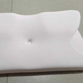 New Slow-rebound Zero-pressure Memory Foam Pillow (Option: White-Pillowcase)
